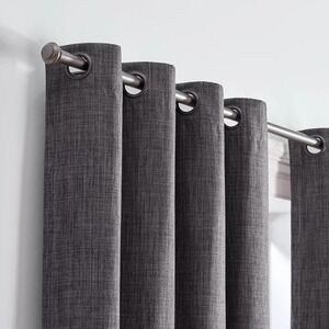 ⚡️ 1pc Blackout Rowland Curtain Panel - Eclipse color Black size 52"W x 63"L